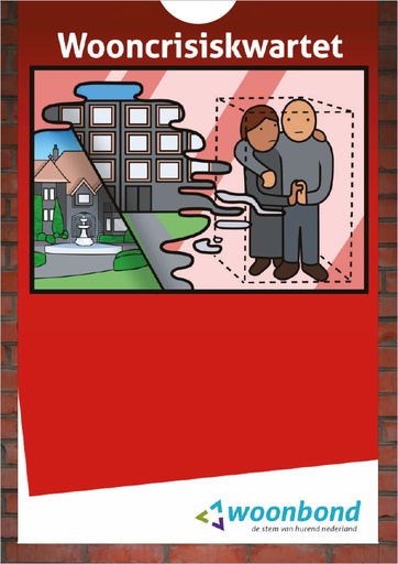[S-XS04] Kaartspel Wooncrisiskwartet